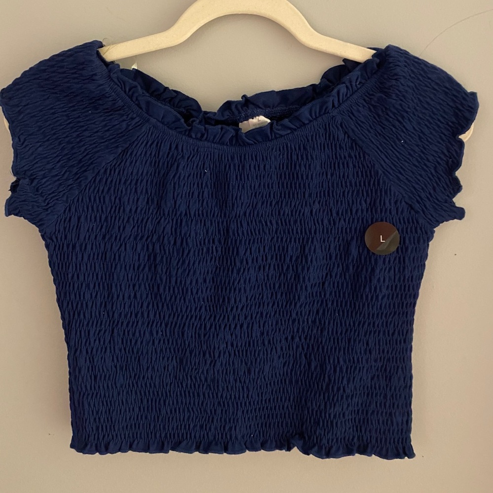navy blue tank top